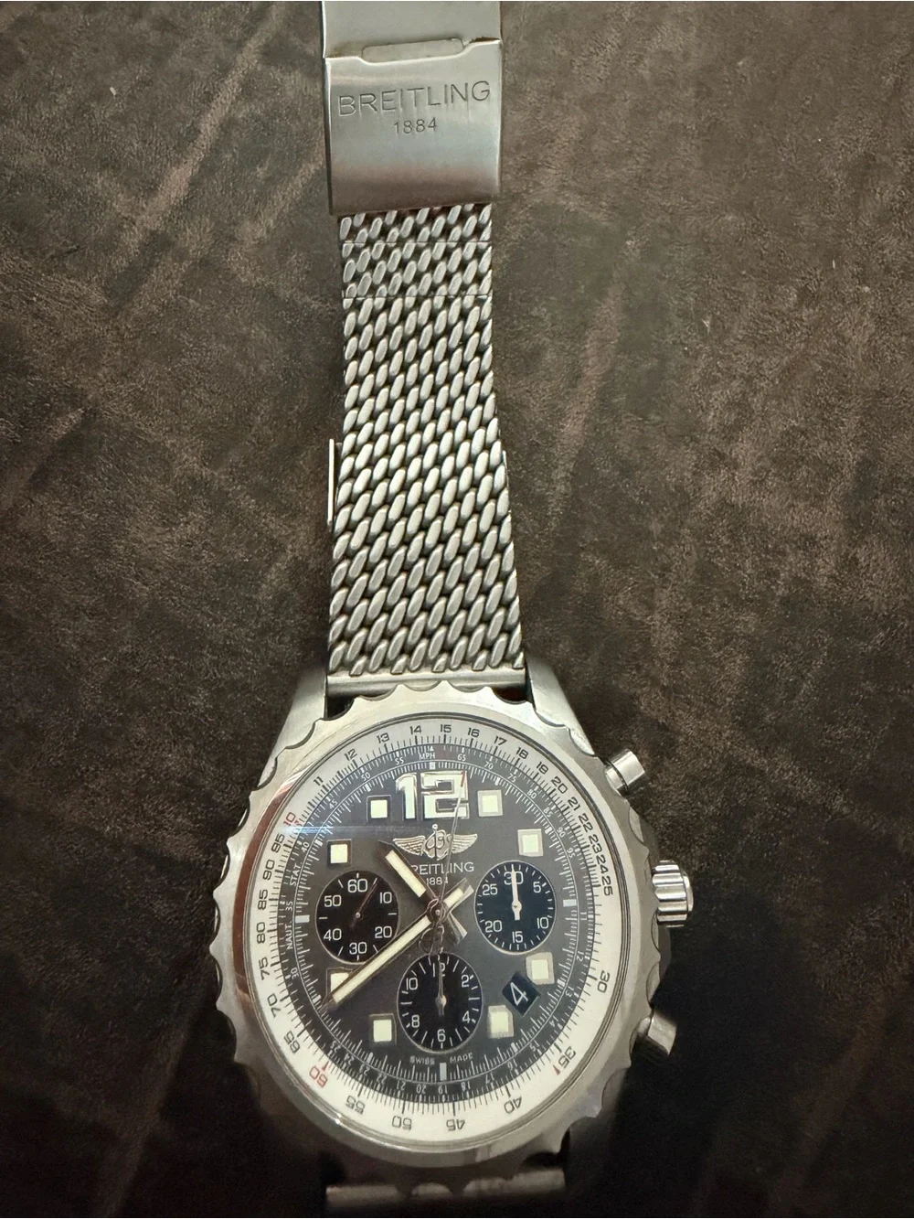 🔥 BREITLING CHRONOSPACE AUTOMATIC – REF. A23360 – BOX & PAPERS 🔥